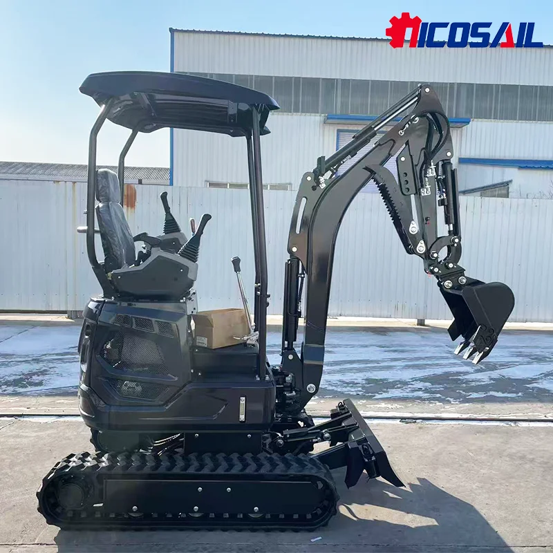 

1.8 Ton Mini Excavator, Agricultural Hydraulic Small Excavators, 2.0 Ton With Crawler Excavator, Door To Door Delivery