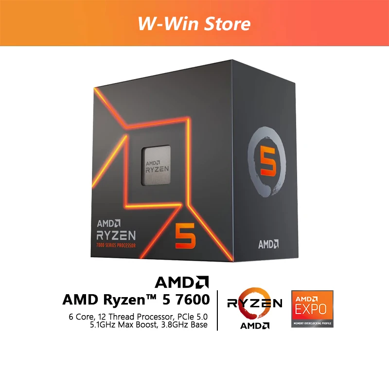 AMD Ryzen 5 7600 ตัวประมวลผล CPU ประสิทธิภาพสูง สำหรับผู้ใช้งานทั่วไปและนักเล่นเกม รีวิวอย่างละเอียดจากผู้ใช้จริง