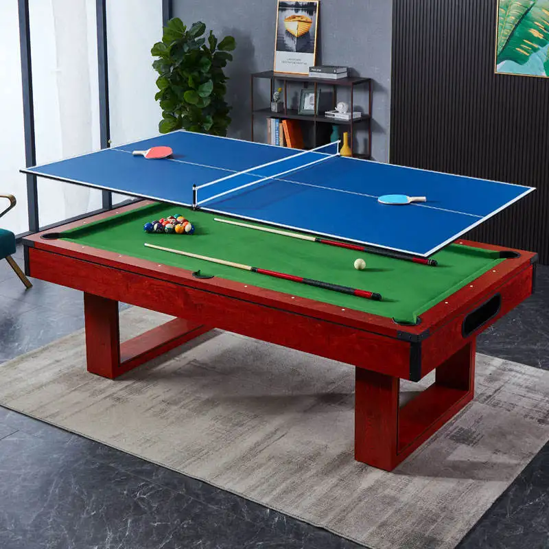 2026 New Classic Multi Functions Game Table  8FT 3 in 1 MDF with PVC Billiard Pool Table for Sale