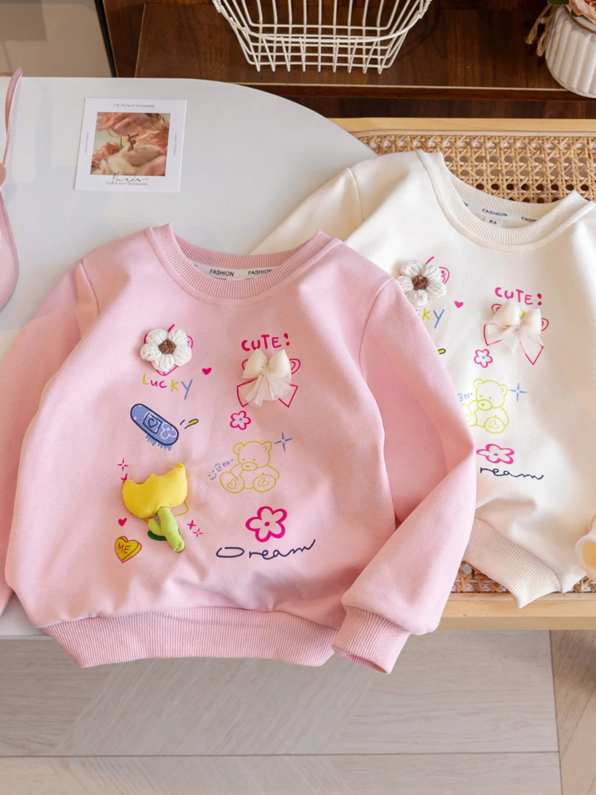 

Princ Sle Long Sve свитшот с цветочным принтом для маленьких девочек, весна-осень, Новое поступление, милый детский топ с героями мультфильмов, китайский заказ