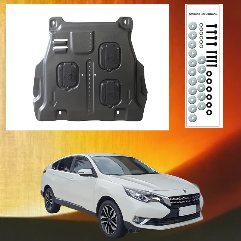 Durable Underbody Protection Engine Skid Plate For  Venucia T90 2017-2021 2.0L  High Quality Engine Shield Car