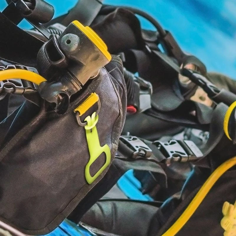 

Silicone 2nd Stage Regulator Holder Strap Regulator Octopuses Wrap Holder