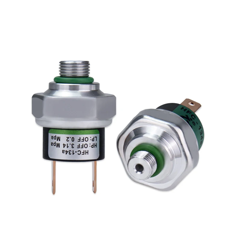 مفتاح ضغط جانبي عالي/منخفض ثنائي R134a لنظام تكييف الهواء A/C (9 أو 11 مم) قطع غيار السيارات ملحقات A/C