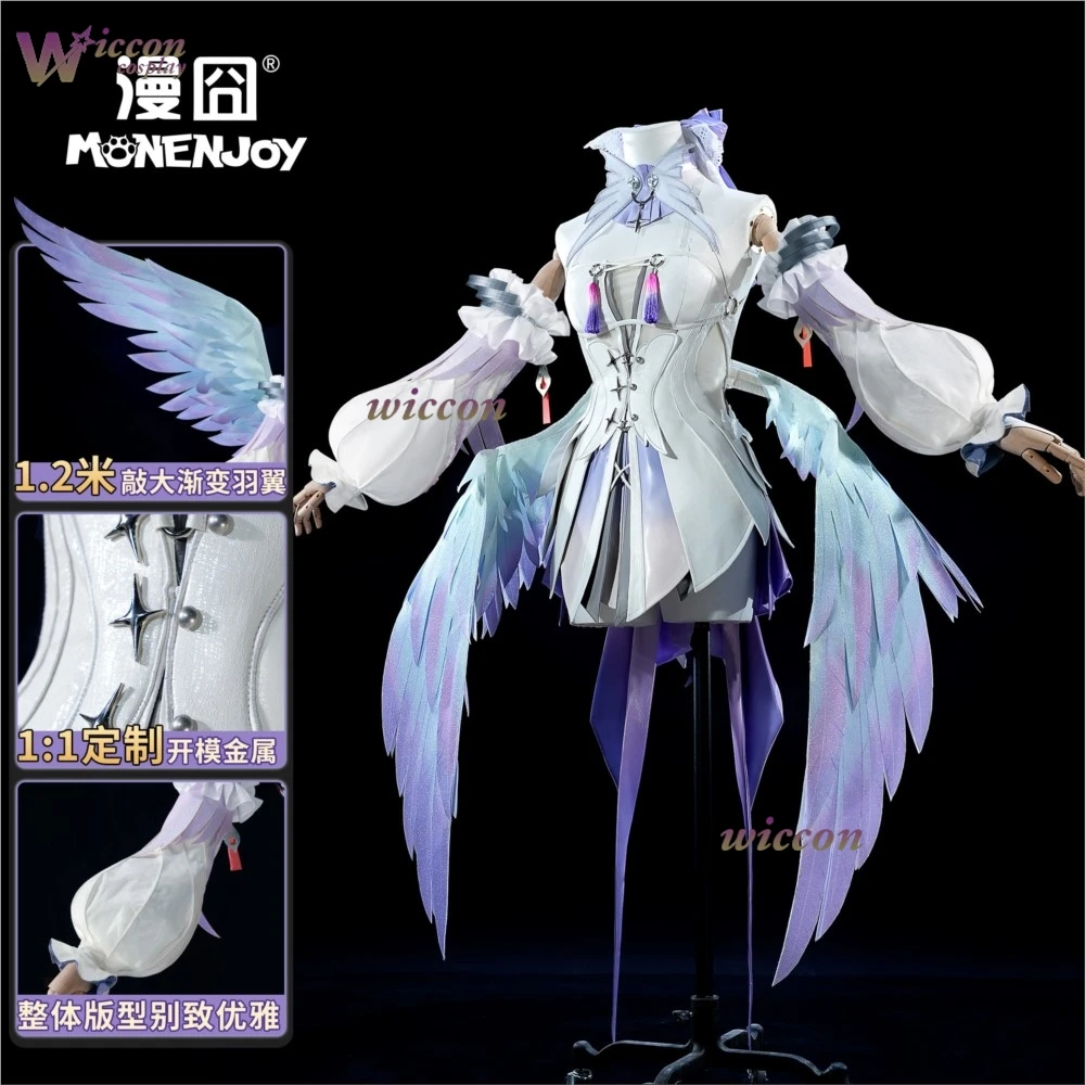 kosplay-zenless-zone-zero-レミエル・ダン-ドレスゲームコスプレ衣装-新しいホワイトフォームレザージャンプスーツ-ハロウィンカーニバルユニフォーム