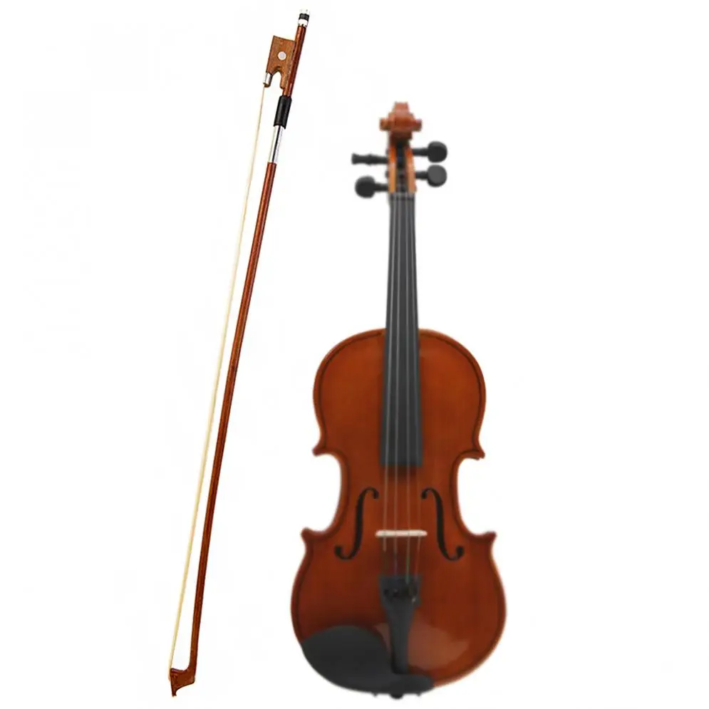 Archet de violon 4/4 en crin de cheval, anciers en bois, manche en plastique, accessoires professionnels, instruments