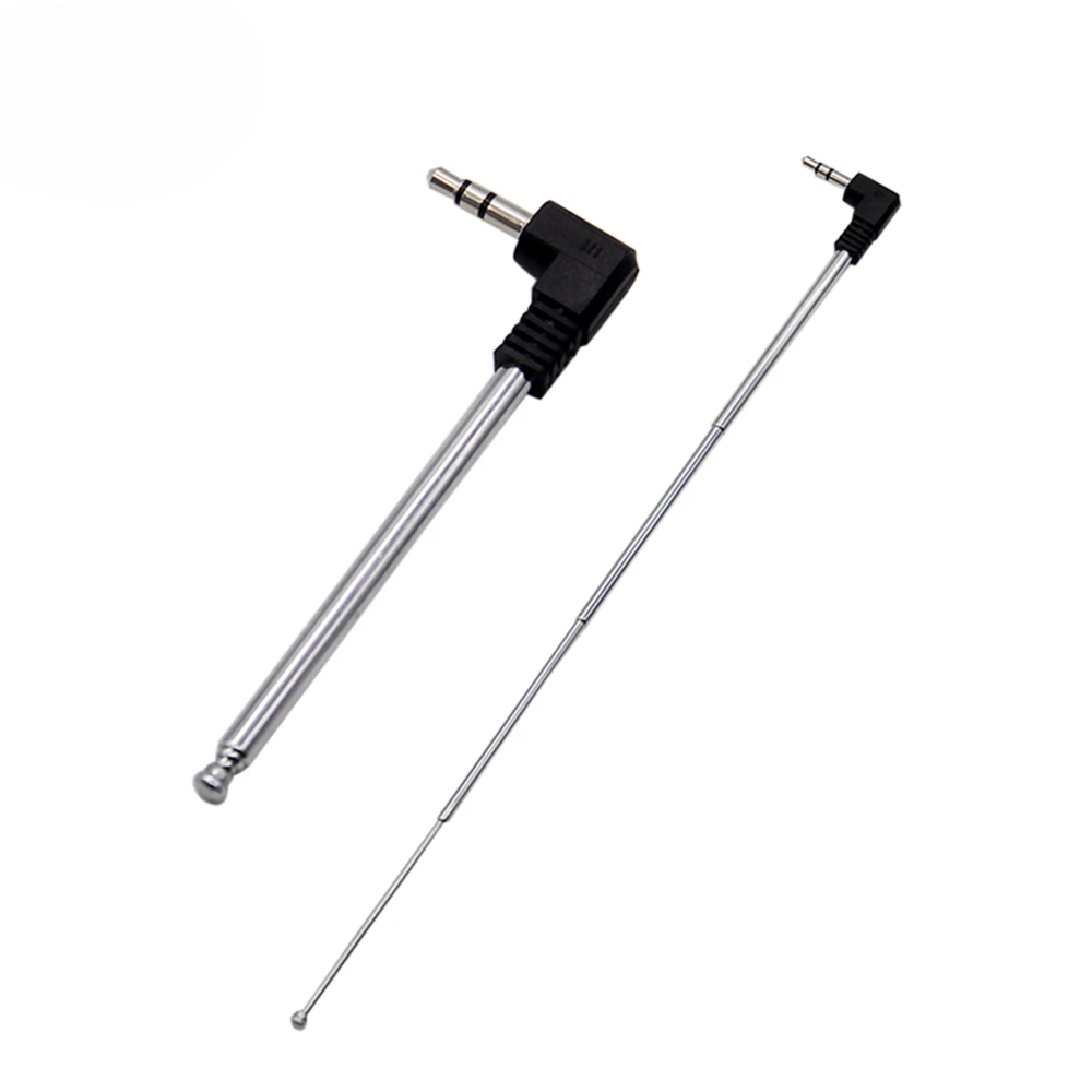 Выдвижной 3,5 мм FM-радио стержень, антенна, антенна, телевидение, радио, пульт дистанционного управления, 4 секции, универсальный