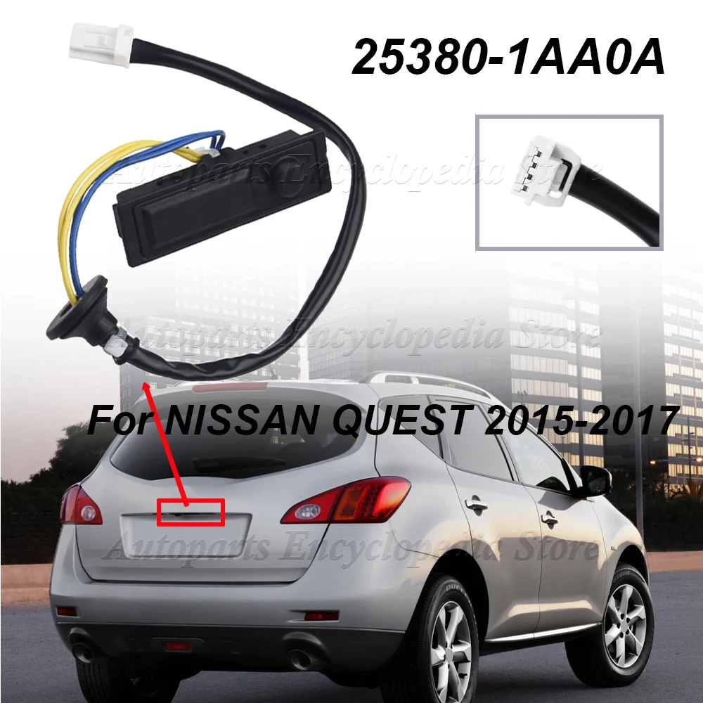 

253801AA0A Для Murano 2008-2014, для NISSAN QUEST 2015-2017, кнопка-переключатель замка ручки задней двери 25380-1AA0A
