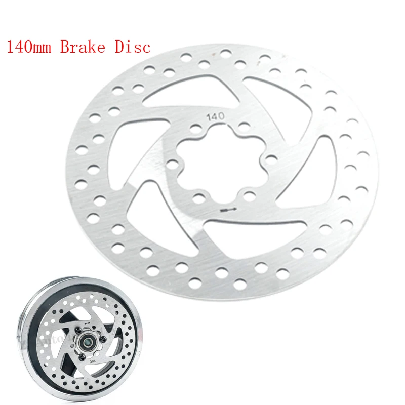 Electric Scooter 6 Holes 140MM Brake Disc for KUGOO M4 SPEEDWAY 4 ZERO 10 10X for Ninebot F20 F30 F40 Parts