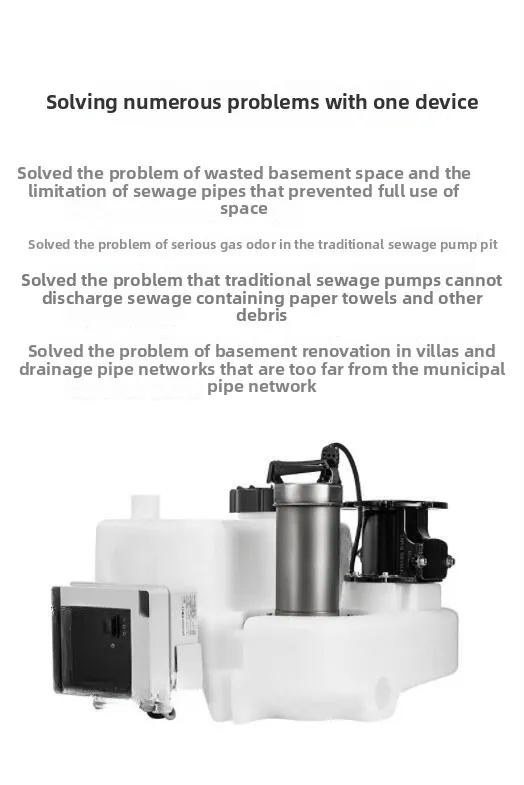 إم إس. 11.1.2 مضخة رفع مياه الصرف الصحي المحلية فيلا فندق الطابق السفلي معالجة مياه الصرف الصحي محطة مضخة الصرف الصحي #4