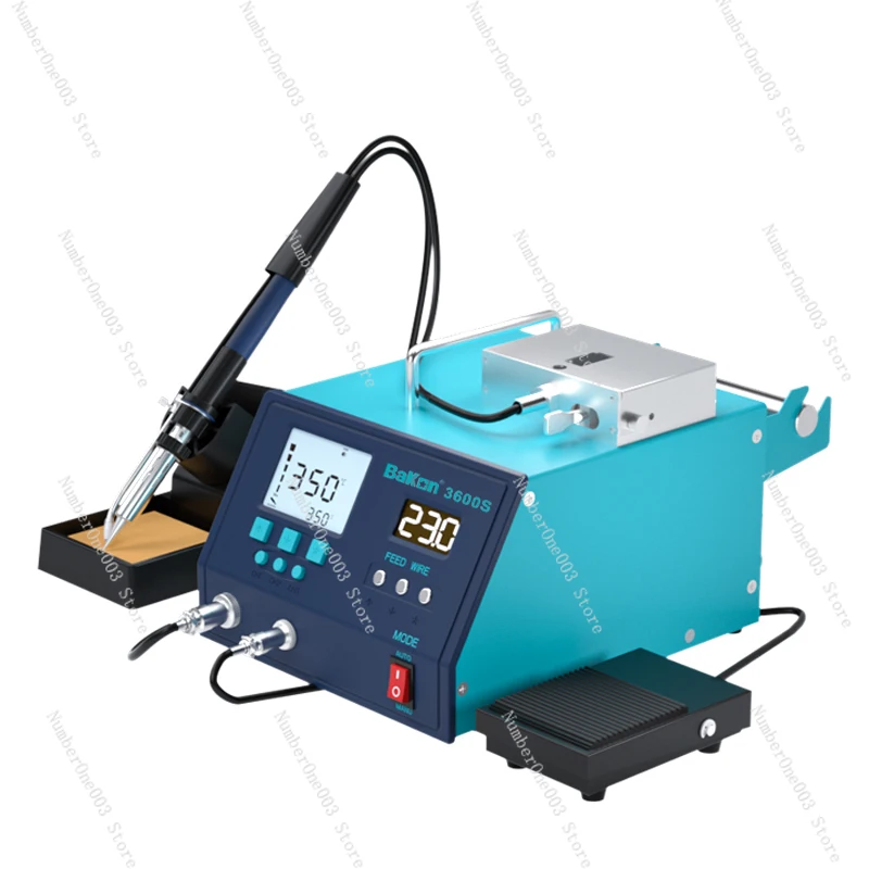 

Automatic Tin out Machine Bk3600s High Frequency Soldering Station High Power Soldering Iron Pedal Tin Feeding Electric