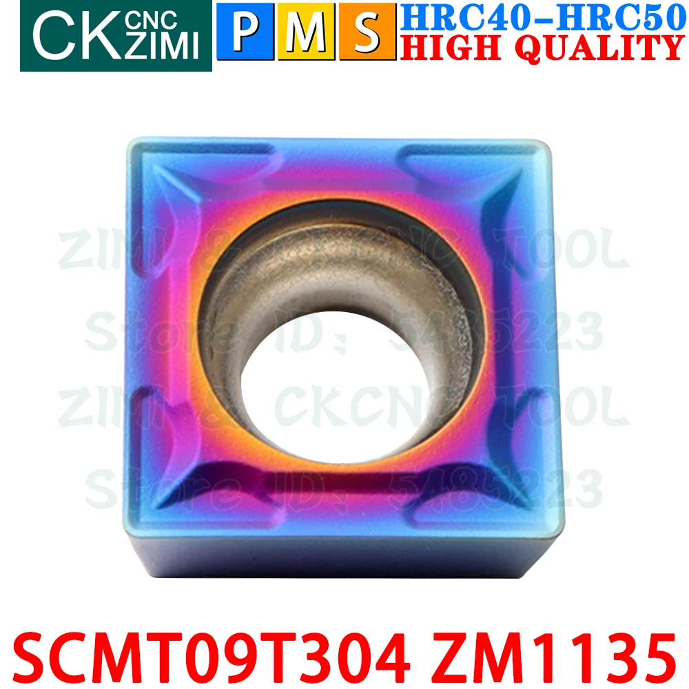 Imagem -06 - Scmt 09t304 Zm1135 Pastilhas de Metal Duro Ferramentas de Pastilhas de Torneamento Internas Externas Ferramentas de Corte de Torno de Metal Cnc Scmt32.51 Scmt09t3 Scmt 09t3 Ferramentas de Carpintaria Scmt09t304 Zm1135