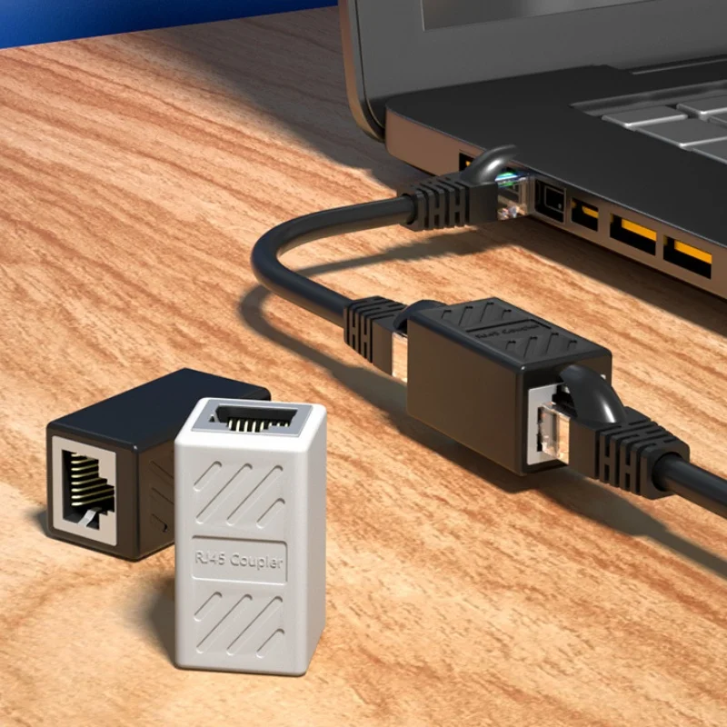 5/10/20Pcs RJ45 Coupler Ethernet Cable Coupler LAN Connector Cat7 Cat6 Cat5e Ethernet Cable Extender Adapter Female to Female
