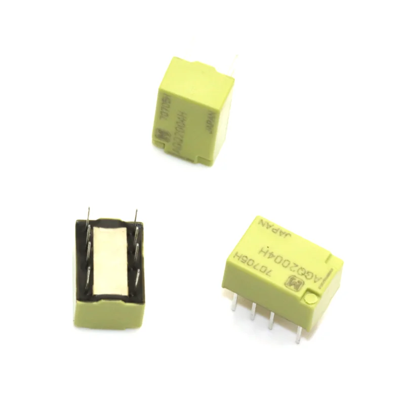 2pcs AGQ2004H Signal relay  two open two close 2A 8 pin original authentic fast delivery