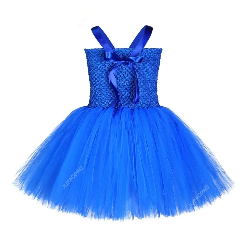 Vestido Tutu policial para meninas, fantasia de coelho dos desenhos animados, roupas de Halloween para crianças, roupas de festa, novos modelos