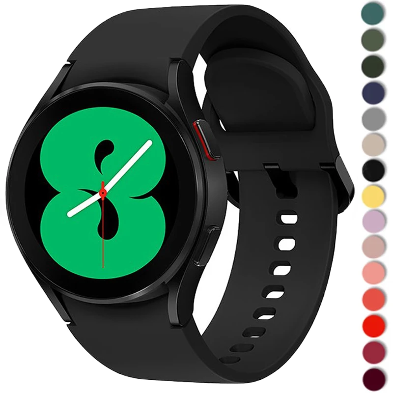 Correa para Samsung Galaxy Watch 5 pro, pulsera deportiva, 45mm, 4 classic, 42mm, 46mm, 44mm, 40 mm