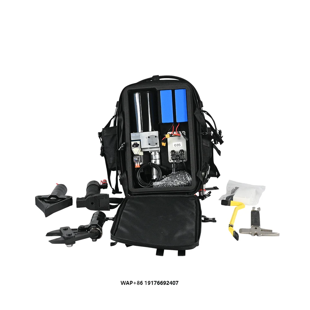 Multi-purpose Hydraulic Rescue Tool Knapsack Electric Demolition Tools Set Portable Fire Fighting Tool Forcible Entry Tool Kits