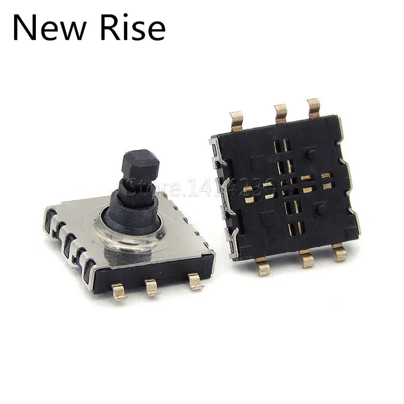 5PCS Five Way Switch 10*10*9mm SMD Multi Direction switch Reset Tact Switch 10*10*9 6 Pin SMT