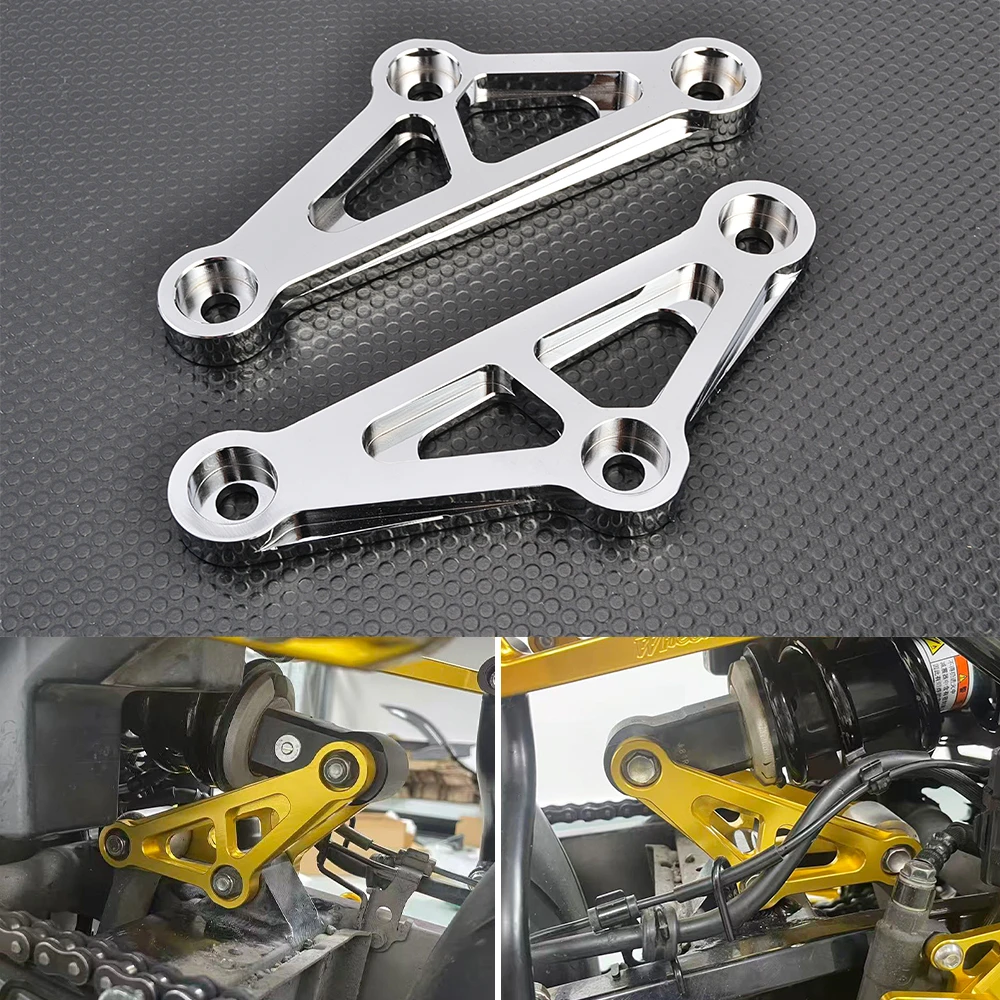 Motorcycle Rear Suspension Linkage Drop Lowering Link Kit For Kawasaki Z900 Z 900 RS Z900RS Z1000 2017-2026