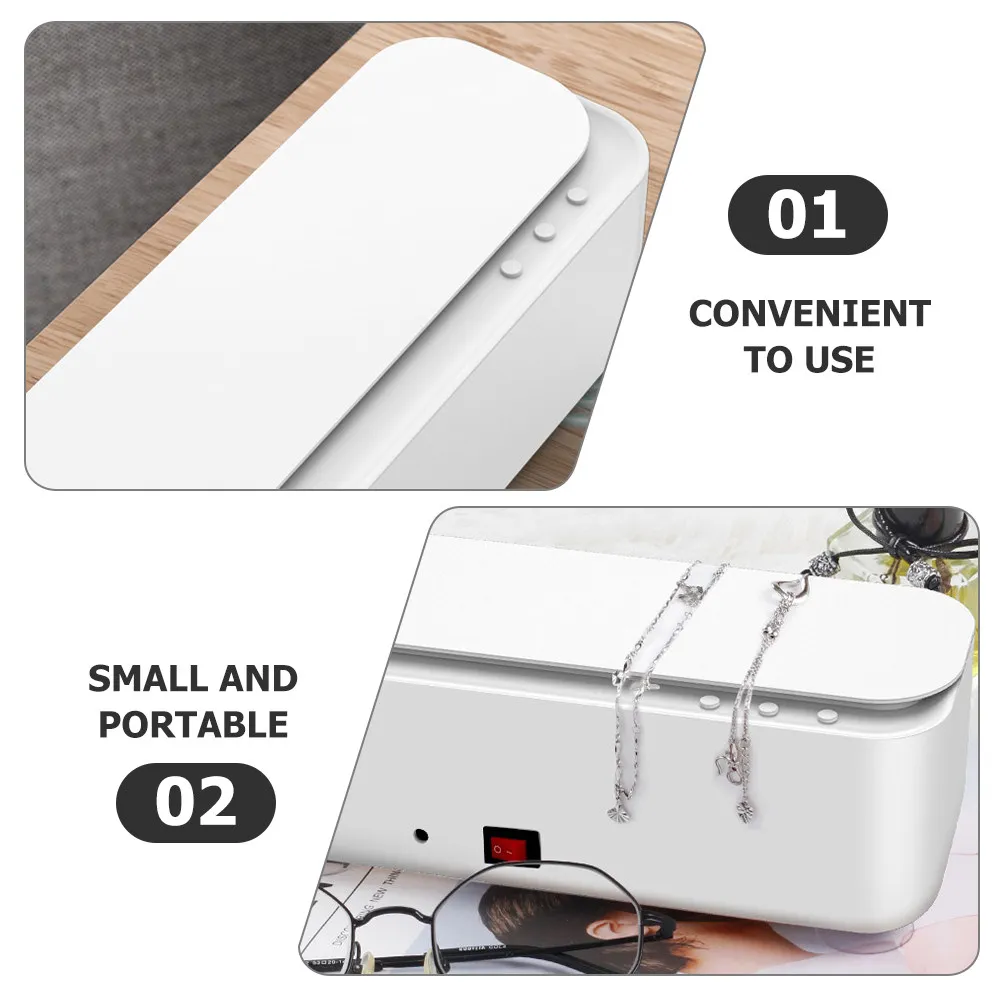 

Портативный USB-аппарат для чистки ювелирных изделий, часов, очков и зубных протезов: компактный, эффективный, многофункциональный очиститель