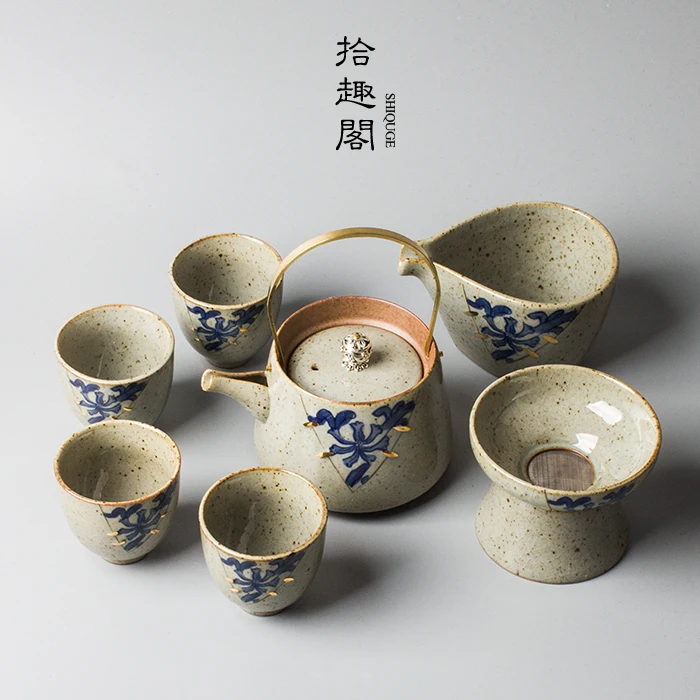 

Hand Drawn Teapot Creative Set Jingdezhen Ceramics
