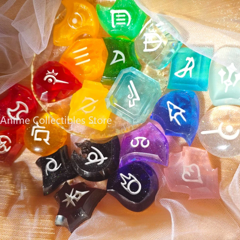 ‌ Anime Final Fantasy XIV FF14 mago blanco salvia Reaper Gunbreaker alma cristales accesorios coleccionar recuerdos
