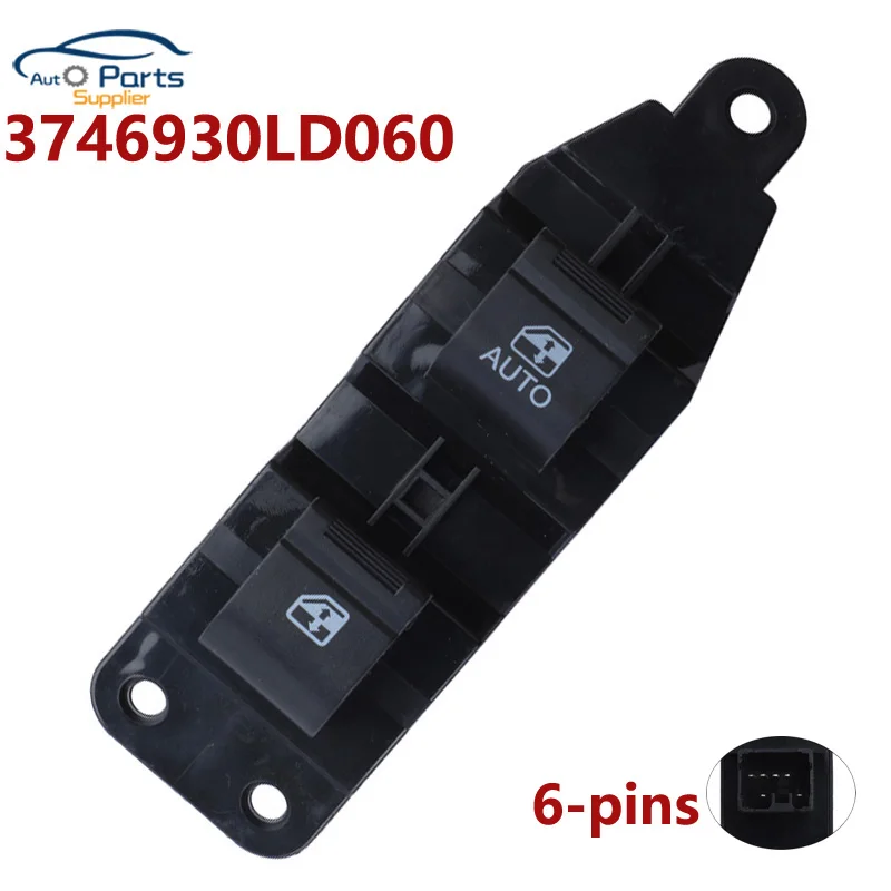 New 3746930LD060 374693-0LD060 Car Power Window Switch for JAC 1035 light truck 12V lifter switch