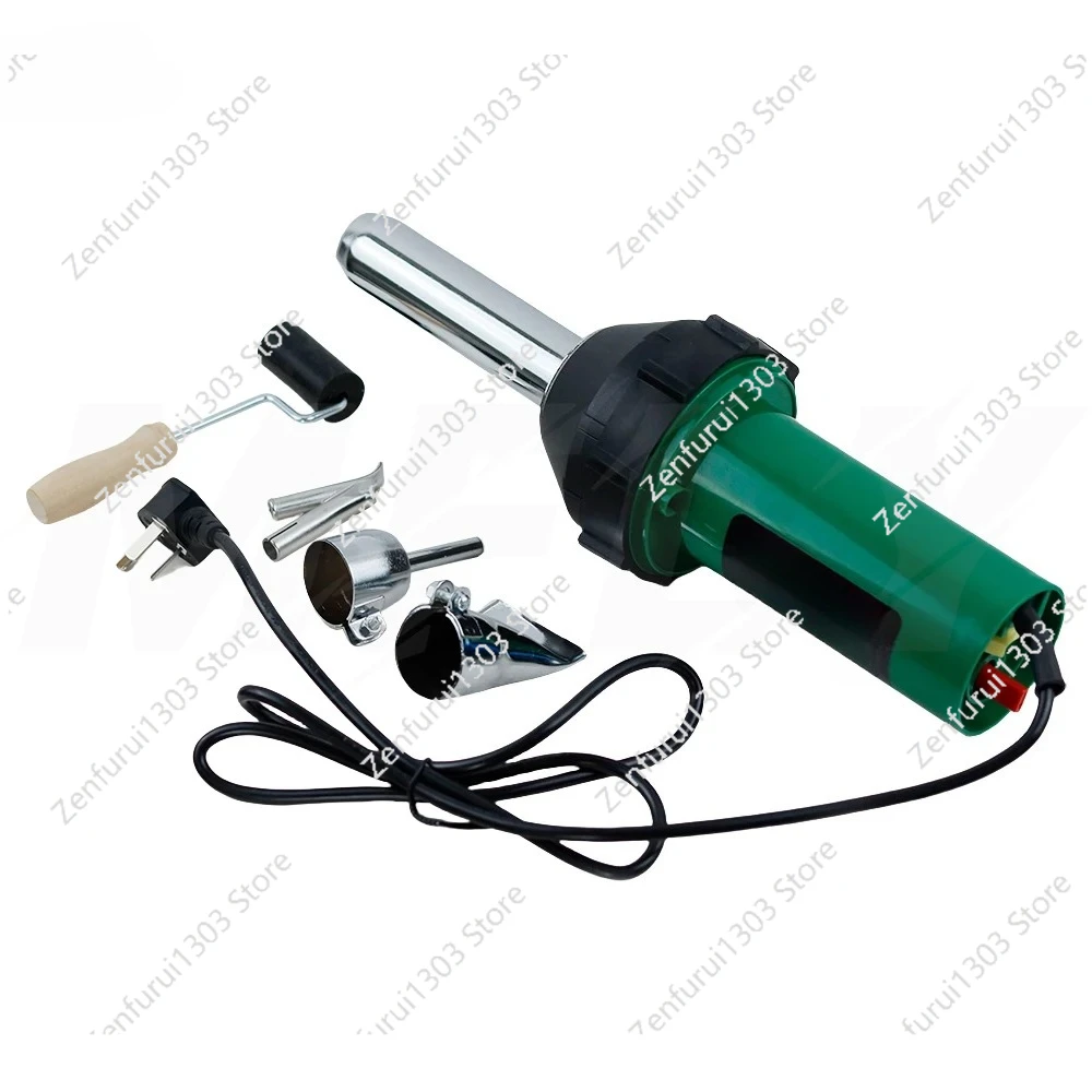 

220V 1080W Hot Air Torch Plastic Welding Gun With Nozzle Roller Heat Gun Kit Welding Tool High Quality Integrated Plastic Welder
