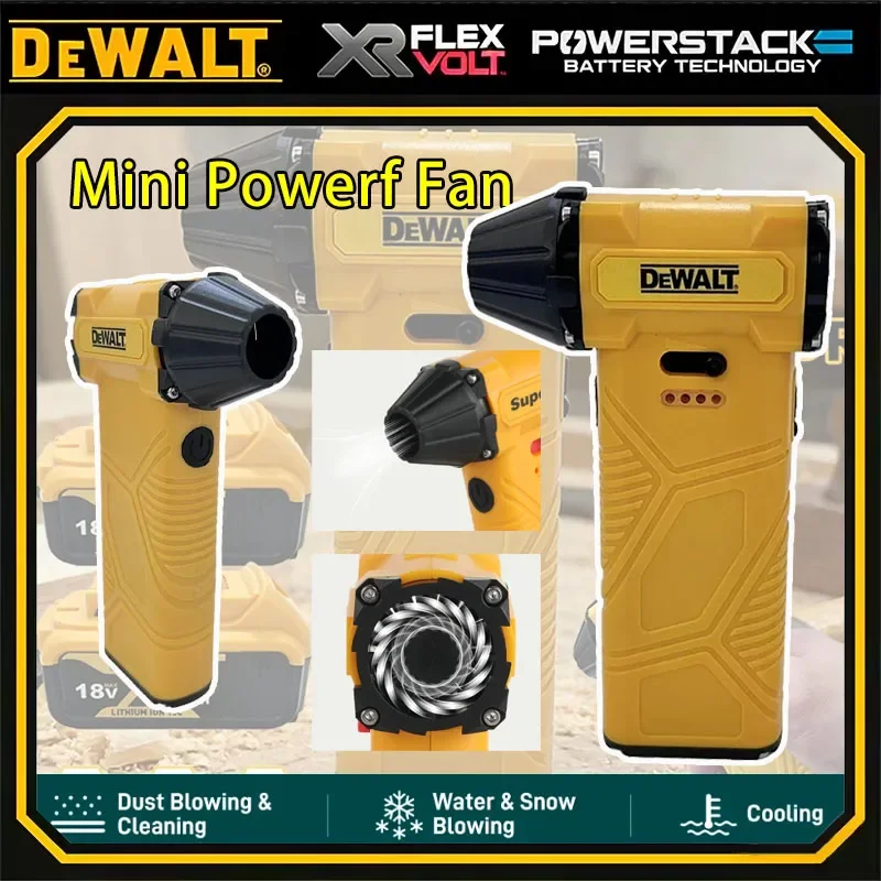 

Мини-воздуходувка Dewalt с турбонаддувом, перезаряжаемая, бесщеточная, для очистки от пыли