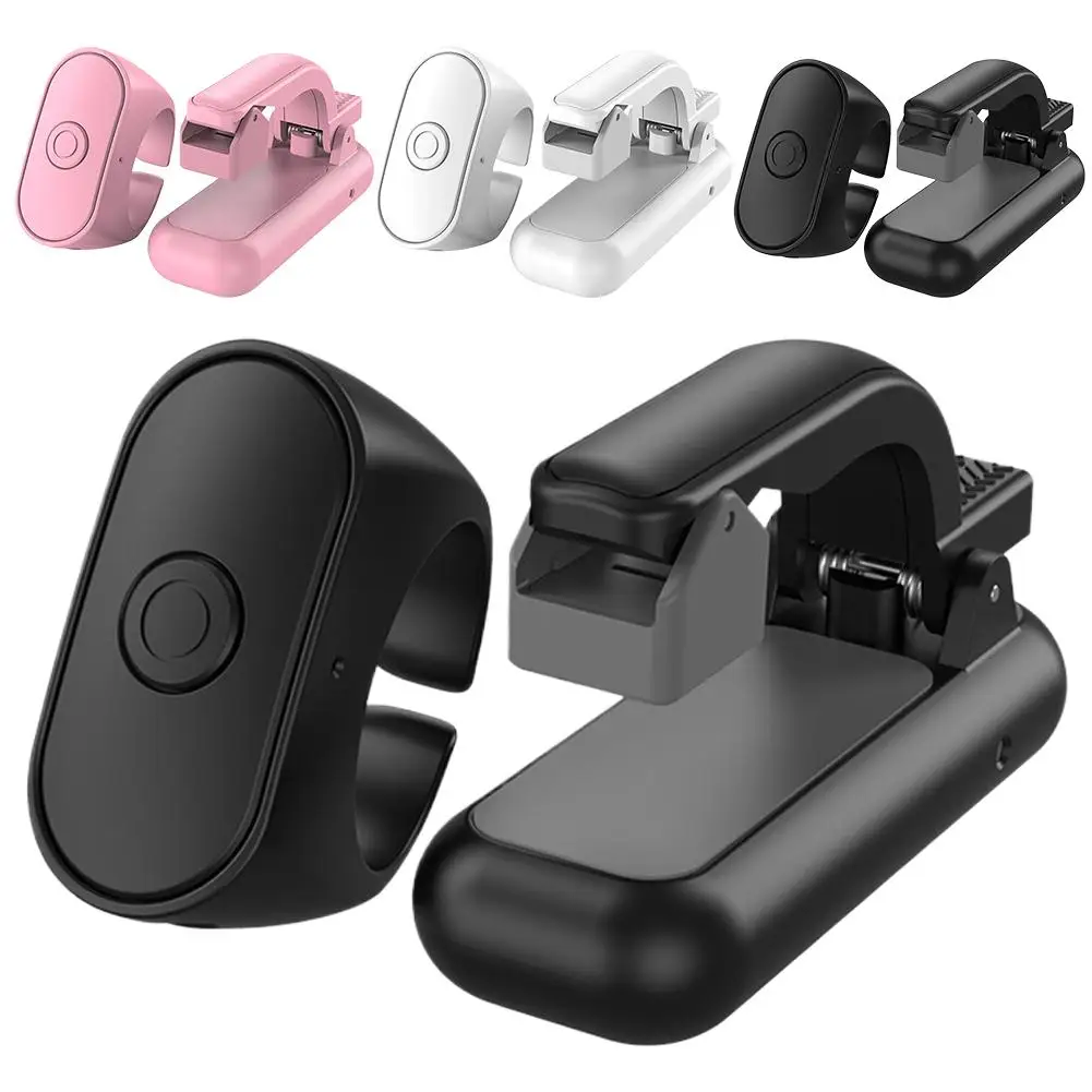 2-in-1 Page Turner Clicker Wireless E-book Page Turner Record Triggers Remote for Kindle Paperwhite Accessories