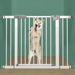 Puerta de seguridad para bebés, rejilla para escaleras, balcón, Protector de puerta para bebés, barrera de seguridad para niños, valla para puerta de cachorro, tapón de puerta para niños