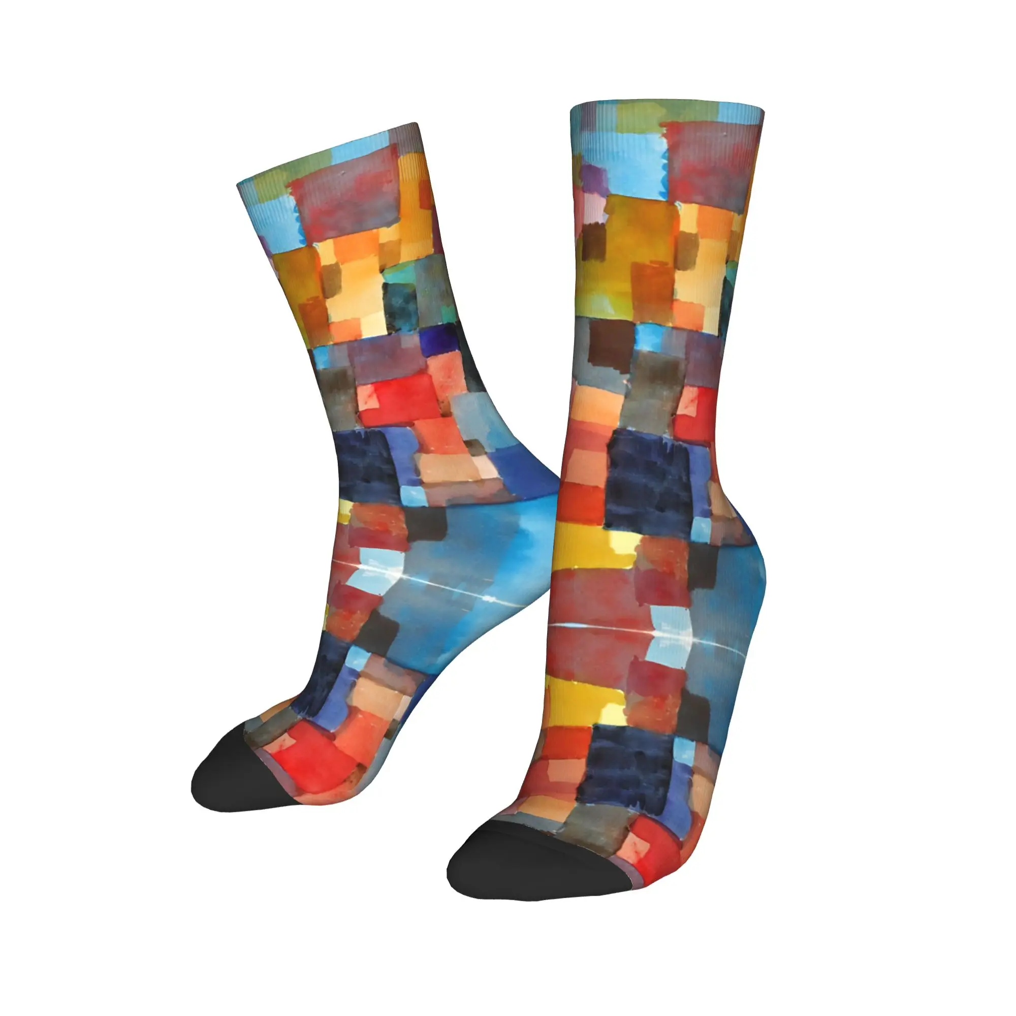 Paul Klee The Hour Before One Night  Socks Men Women Polyester Funny Happy  Socks Crazy Spring Summer Autumn Winter Stockings