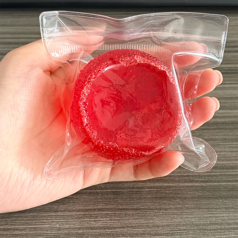 Simulation Bayberry Shaped Squishy Toy Soft Hand Pinch Creative Fruit Shape Anti Stress Sensory Soothing Toy Squeeze Toy