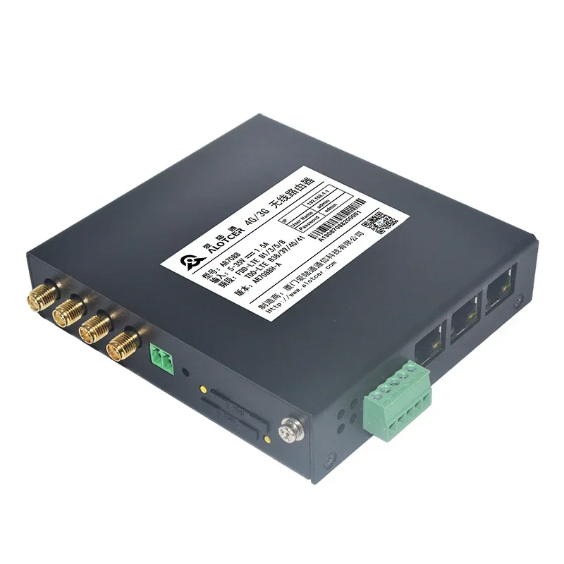 

Alotcer AR7088H-FS 3 Lan WIFI 5G 4G Dual SIM card Industrial Cellular Router