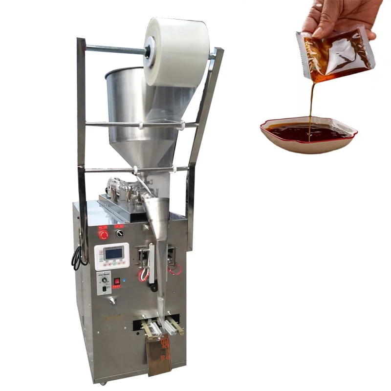 Automatic Soy Sauce Chili Sauce Water Filling And Sealing Machine Quantitative Liquid Packaging Machine Filling Machine