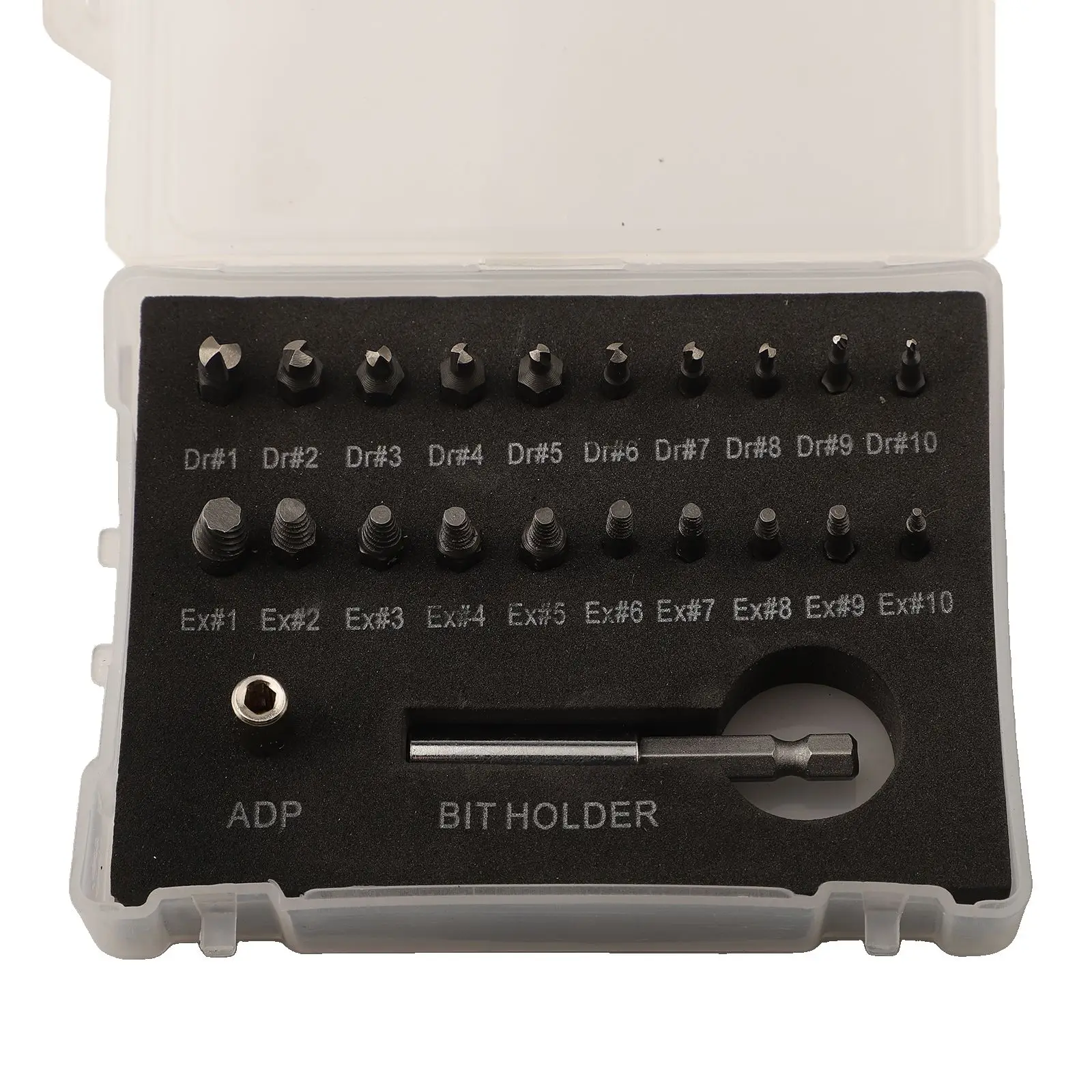 ﻿   20 pz Vite Estrattore Punta Da Trapano Set Estensione Magnetica Bit Holder Danneggiato Vite Strumenti di Rimozione Per Bullone Rotto Estrattore Vite