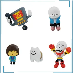 Bandai UNDERTALE Data Cable USB Line Ornaments Doll Gashapon Collection Ornamen Keepsake Figure Model Toys