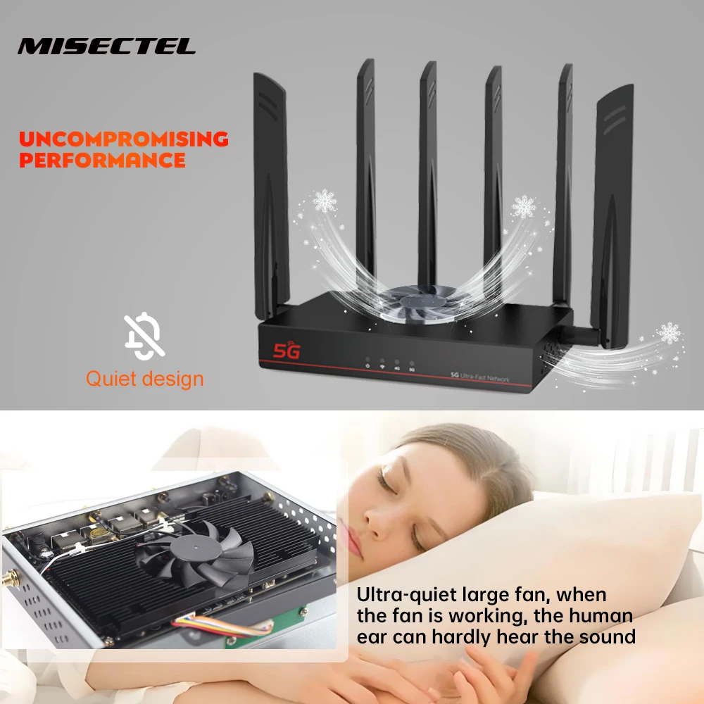 ZXY MISECTEL فتح IMEI 4G 5G WiFi 6 راوتر X62 AX3000 SA NSA WiFi شبكة ثنائي النطاق VPN TTL 5G راوتر مع فتحة بطاقة Sim داخلي #3