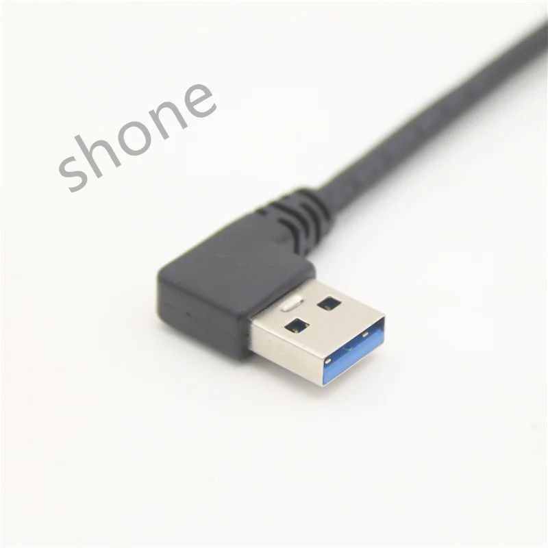 Manufacturer spot, double elbow USB3.0 extension line USB male to female extension line double elbow AM bend turn AF