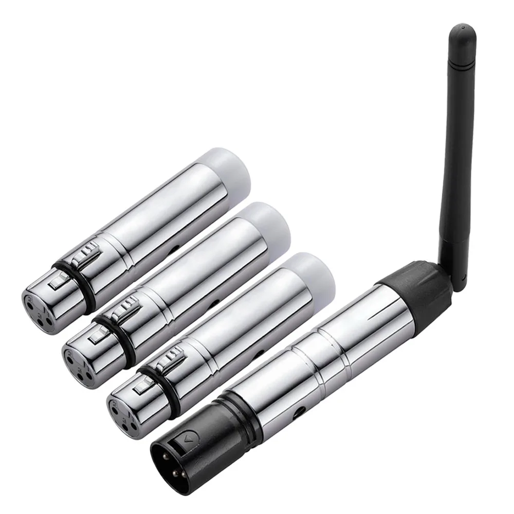 DMX512 Wireless Controller ISM XLR Receiver Transmitter For Disco DJ Party Bar Stage PAR Moving Head Laser Light