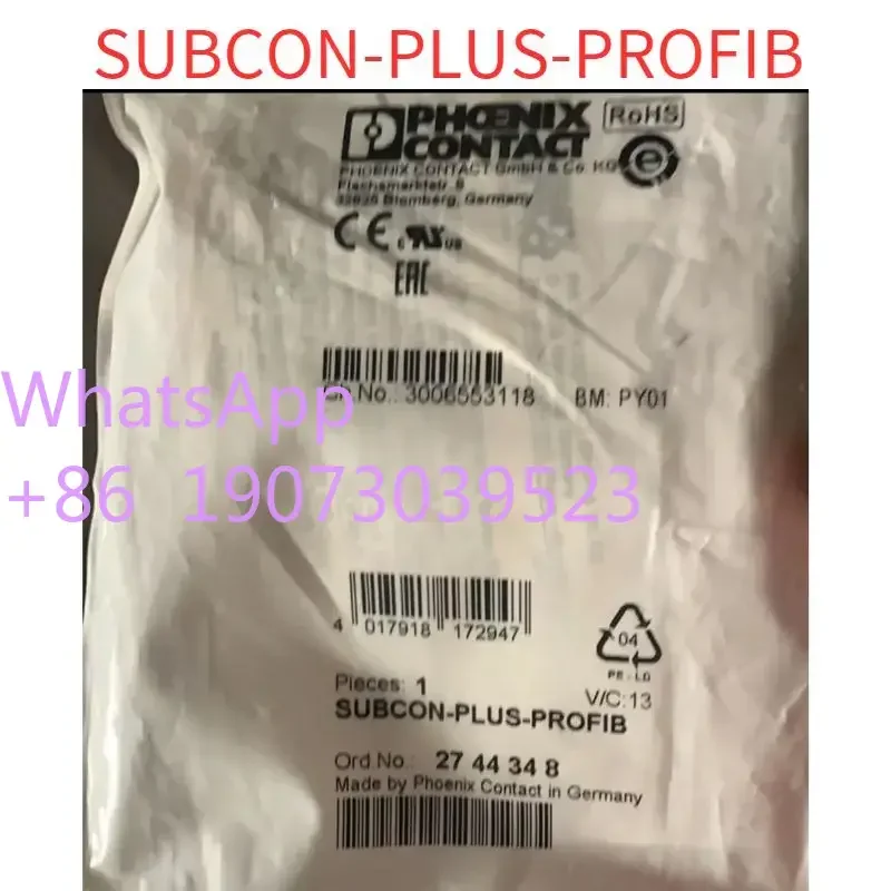 Brand New  D-SUB connector 2744348 SUBCON-PLUS-PROFIB