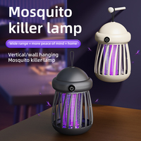 Electric Shock Mosquito Killer Lamp Portable Fly Trap Zapper Insect Killer Repellent Outdoor Mute Anti Mosquito