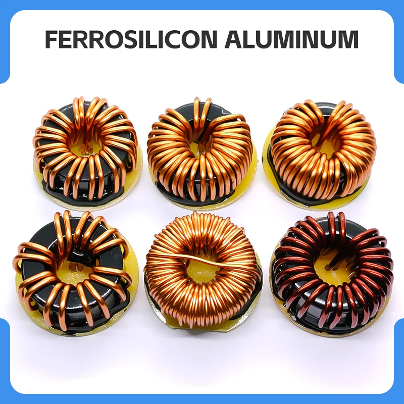 270125 Sendust Toroidal Inductor Horizontal Includes Base Pin Pitch PFC inductor, LC filter inductor DC-DC