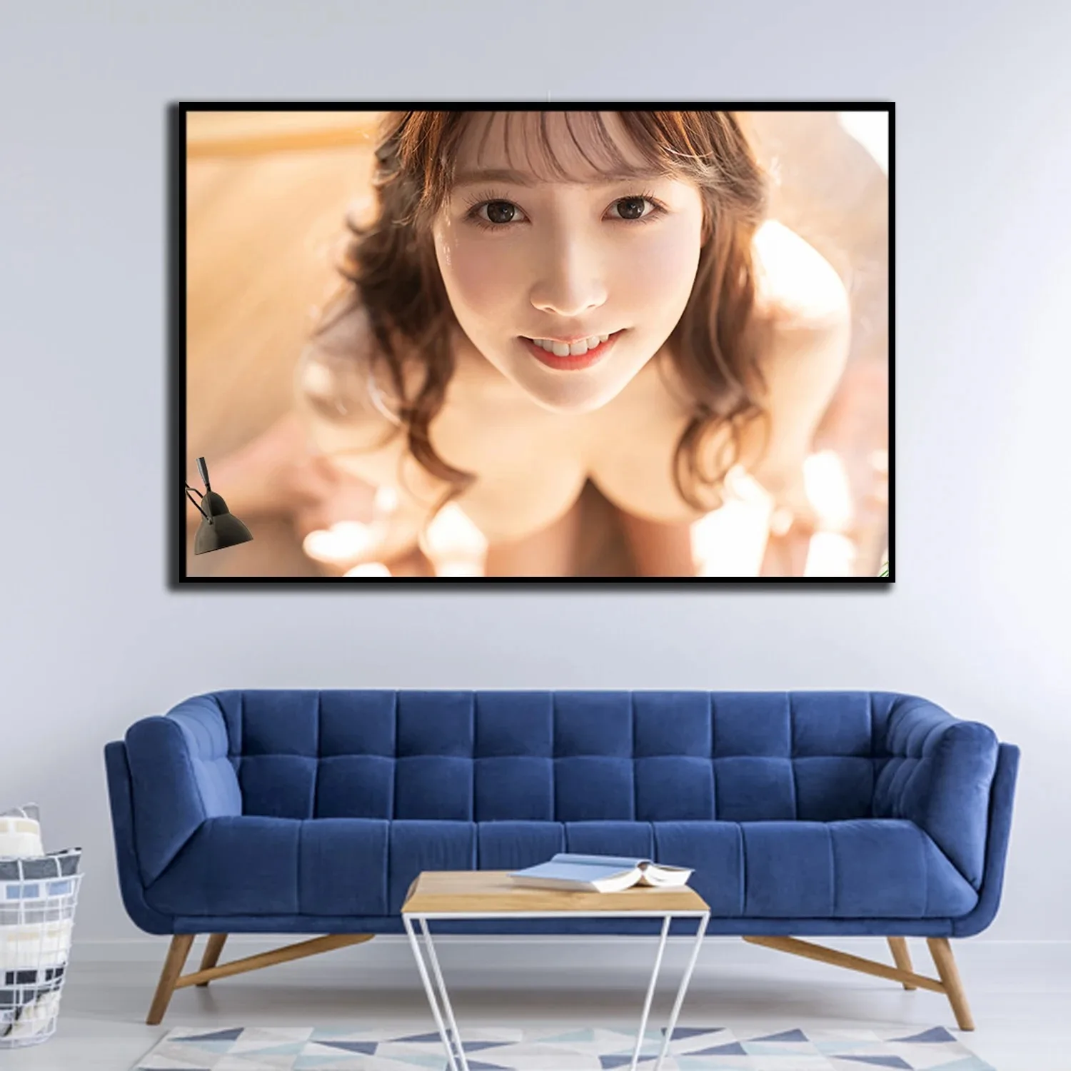 Giapponese AV artist Series Canvas Poster Mikami Yua Sexy HD Wall Art pittura decorativa Home Decor pittura regalo Room Decor