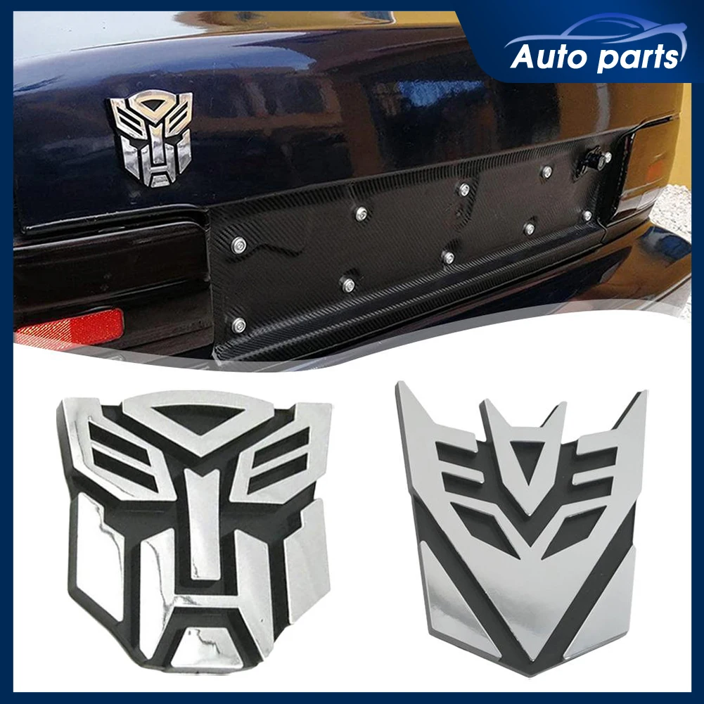 

Car 3D Car Stickers Transformer Badge Decepticon Emblem Tail Decal Cool Autobots Car Styling Motorcycle Car Accessories