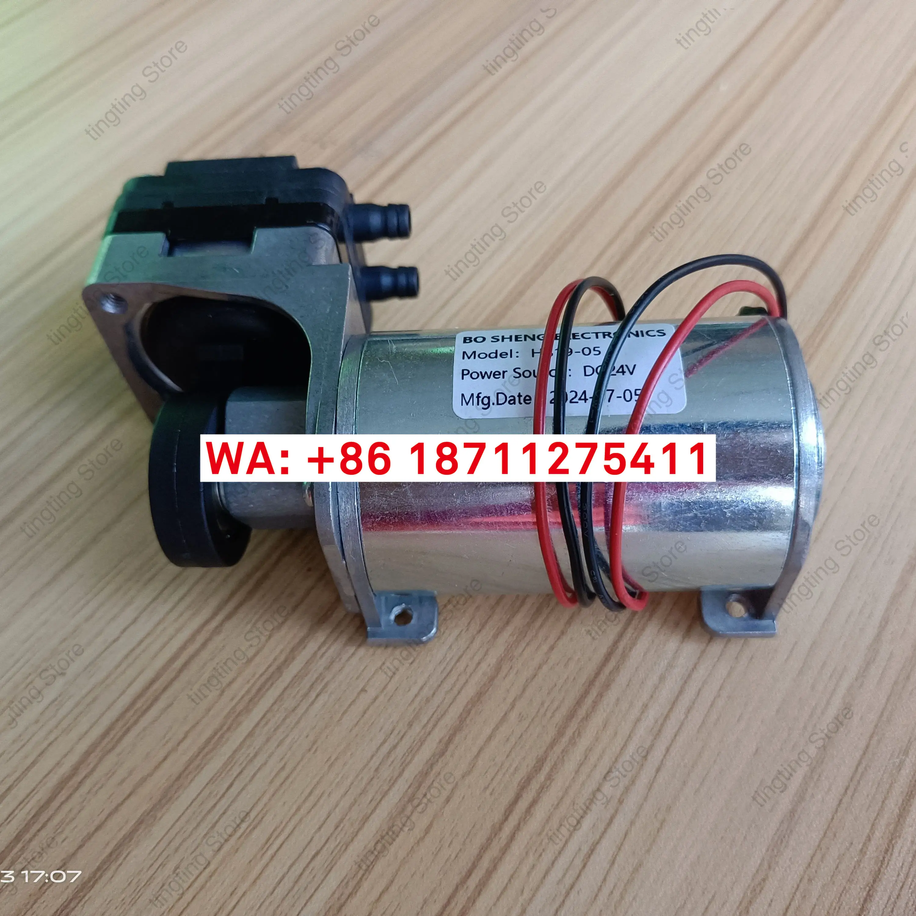 Micro vacuum pump DC12V24V, super strong suction 16L/min, -76KPa environmentally friendly negative pressure