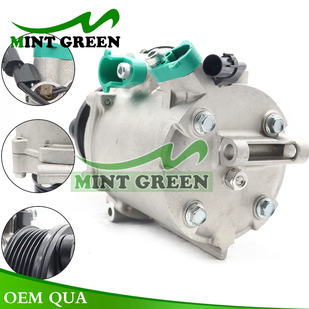 Automotive AC Compressor For Peugeot 4007 2.2 2.4 Citroen C-Crosser 2.2 2.4 Mitsubishi Lancer Outlander MSC90CAS 7813A096 view 6