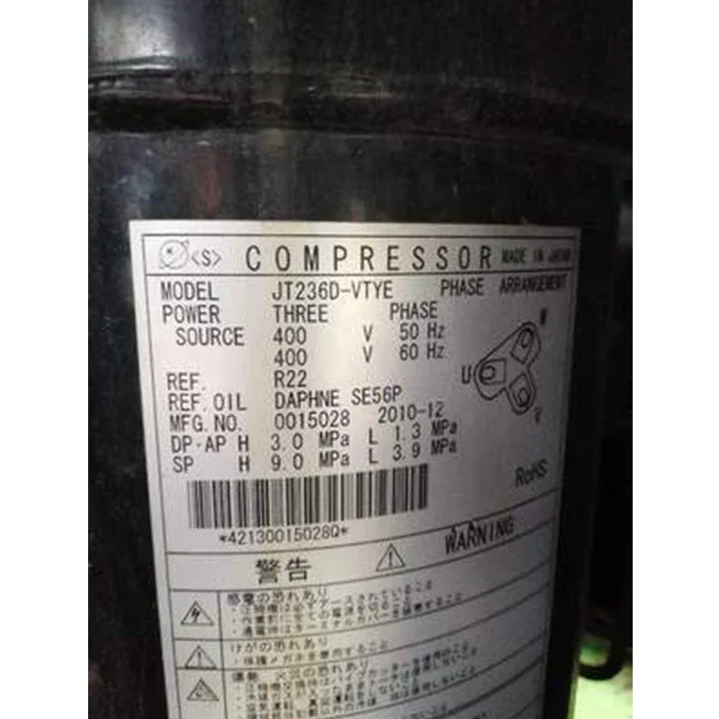 100% New For Daikin Inverter Air Conditioner Compressor JT236D-VTYE