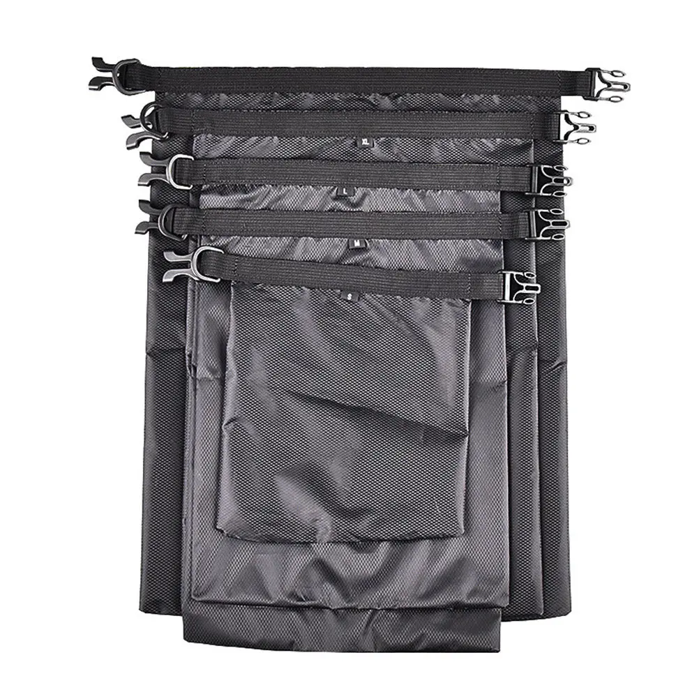 5Pcs Multifunctional Waterproof Travel Bag Set Strong Water Resistance Large Volume Storage for Drifting Sailing Rafting