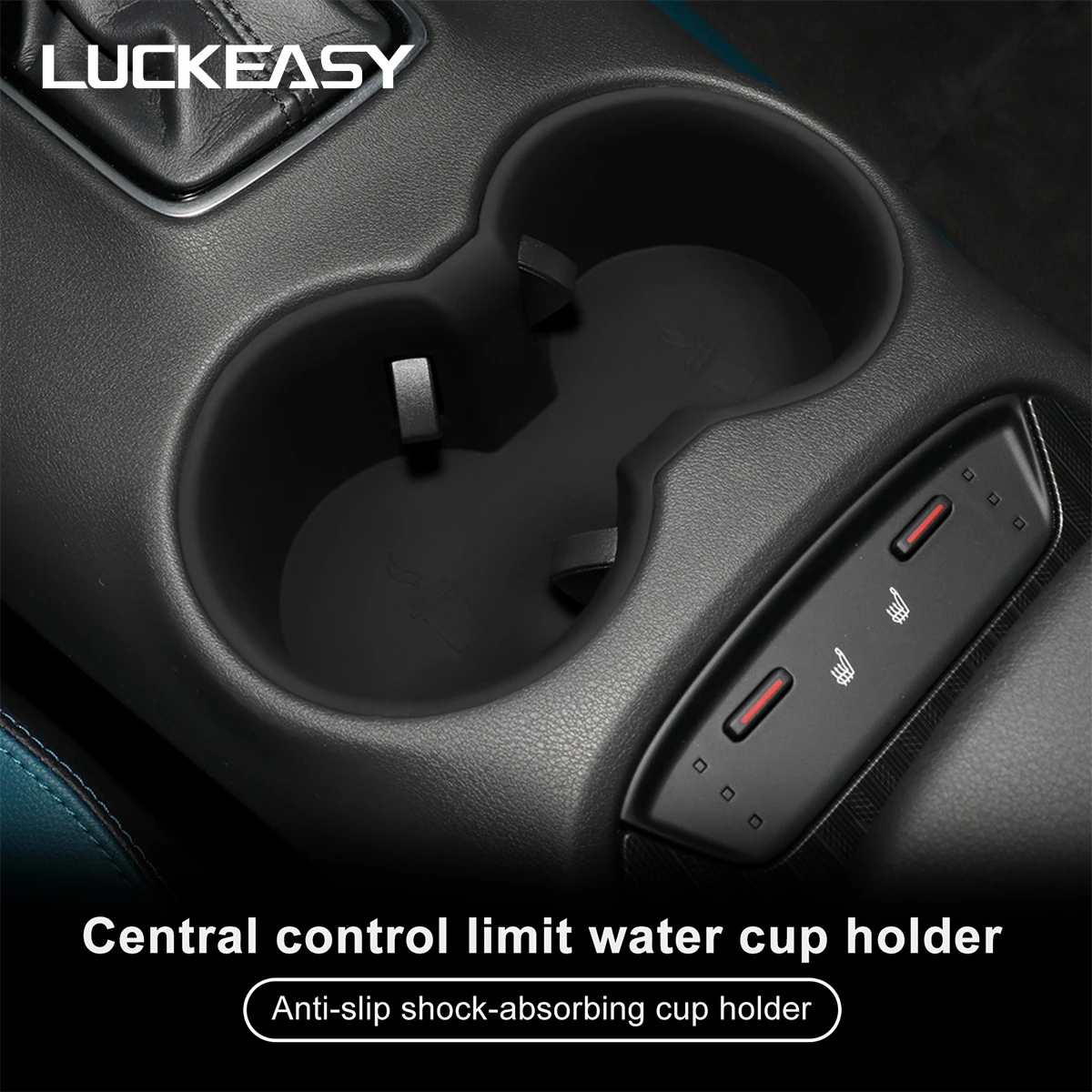 for Toyota Harrier Venza 2022-2023 Water Cup Holder Car Interior Accessories Central Control Drinks Holder Organizer Storage Box