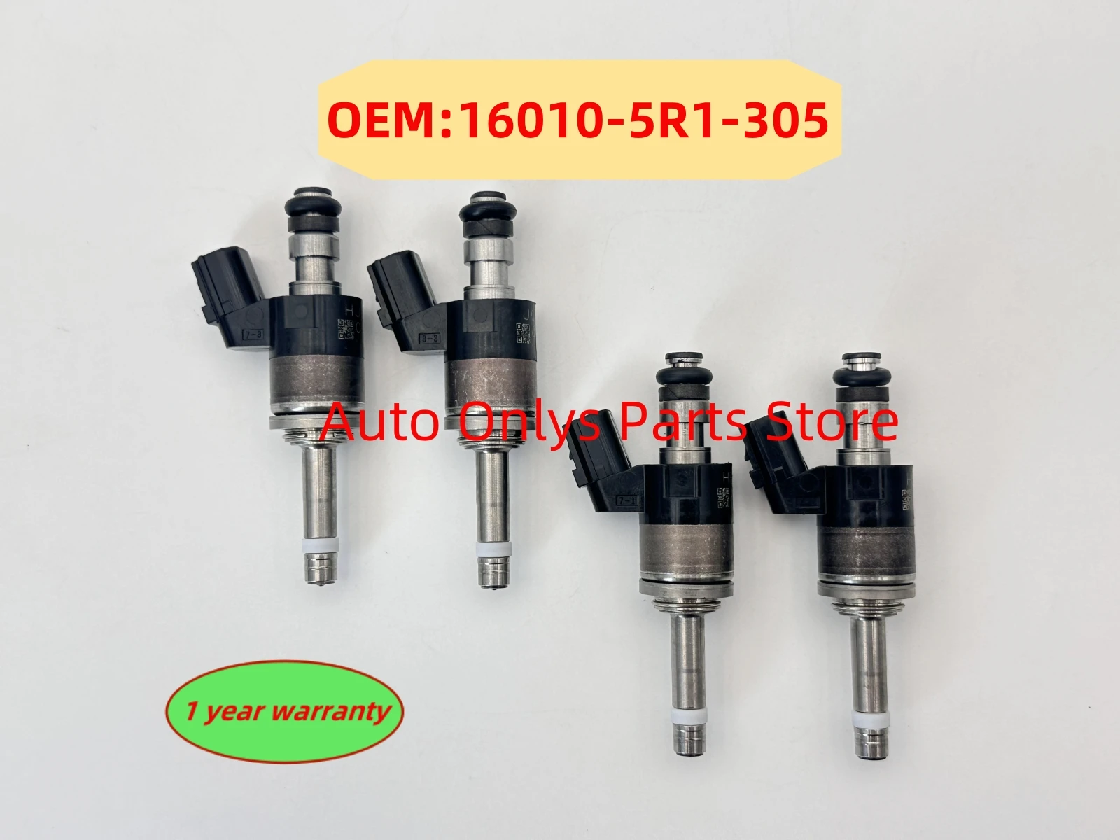 4pcs 16010-5R1-305 Fuel Injector for Honda Fit GK 1.5L 2015-2019 16010-5R1-315 160105R1315